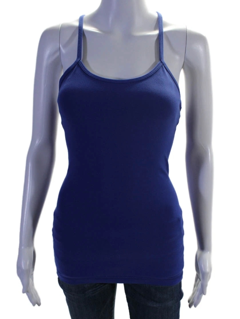 NWOT lululemon athletica Cobalt Power Y Tank SZ 2
